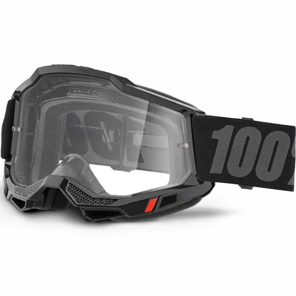 100% Accuri 2 Goggle Black - Clear Lens