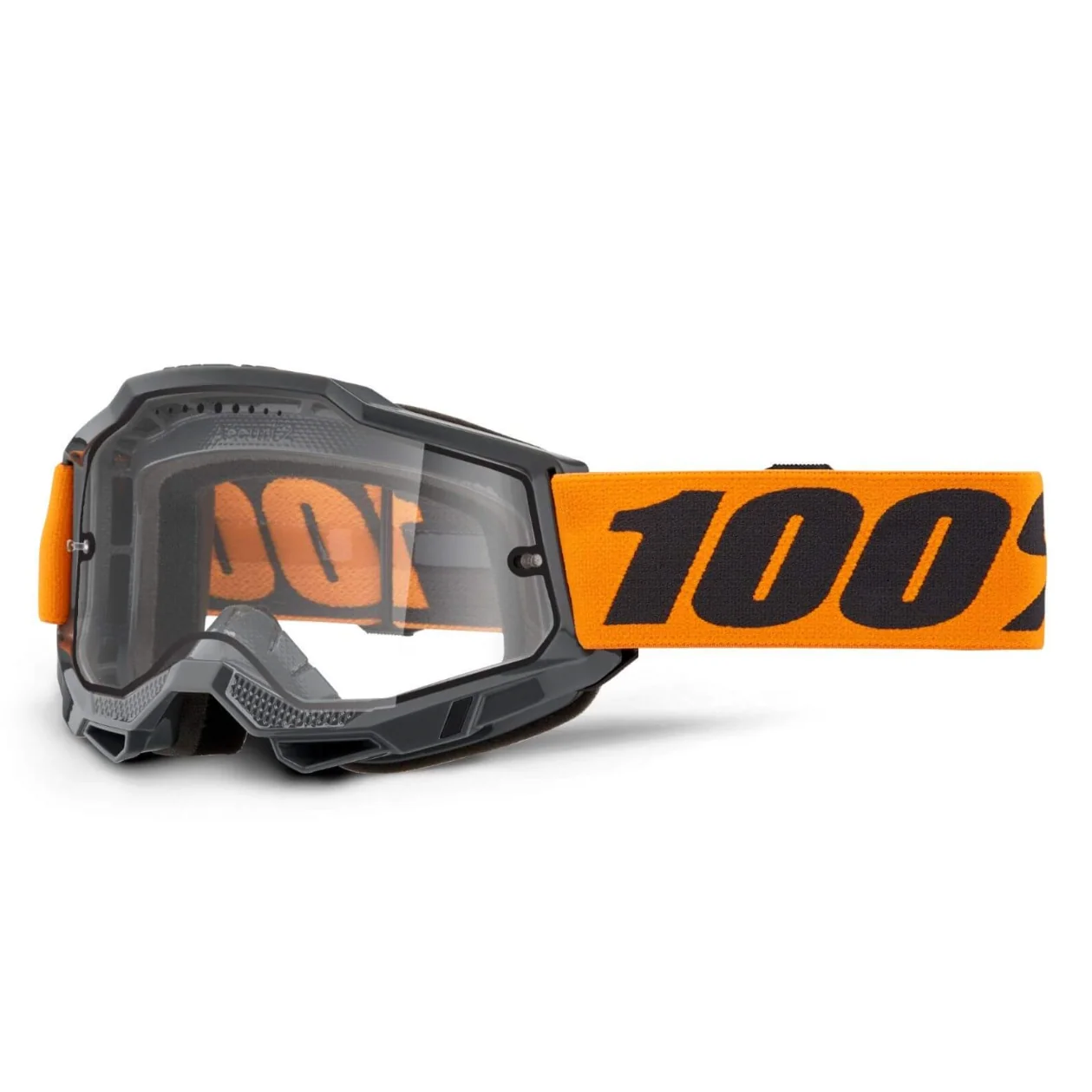 100% Accuri 2 MTB Goggle Clear Lens - Orange - Image 2