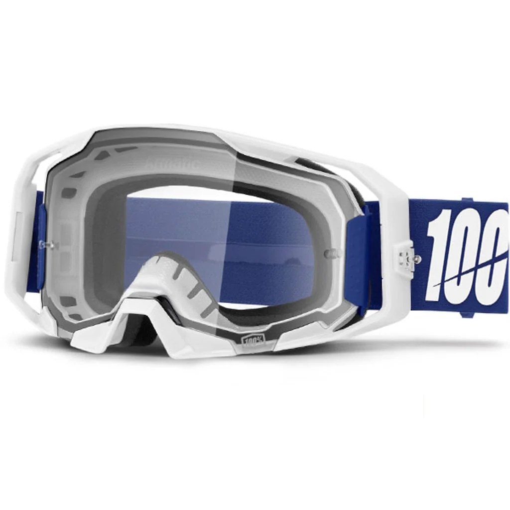 100% ARmatic Goggles Blue - Clear Lens