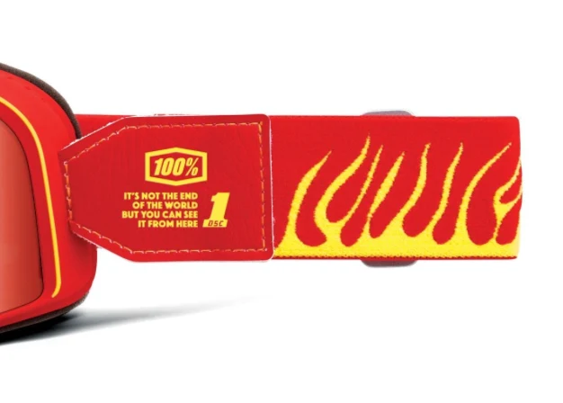 100% Barstow Goggle Death Spray - Mirror Red Lens - Image 3