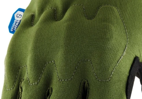 100% Cognito Smart Shock Gloves Army Green - Image 2
