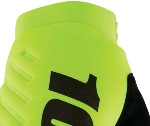 100% Brisker Cold Weather Youth Gloves - Flo Yellow - Image 3