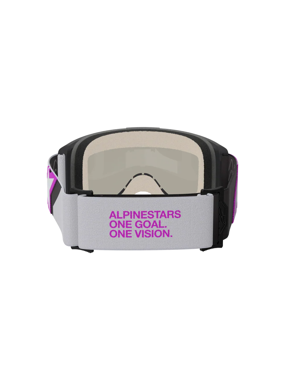 2026 Alpinestars Goggles Vision 5 Corp - Light Gray Purple Mirror Slvr - Image 3