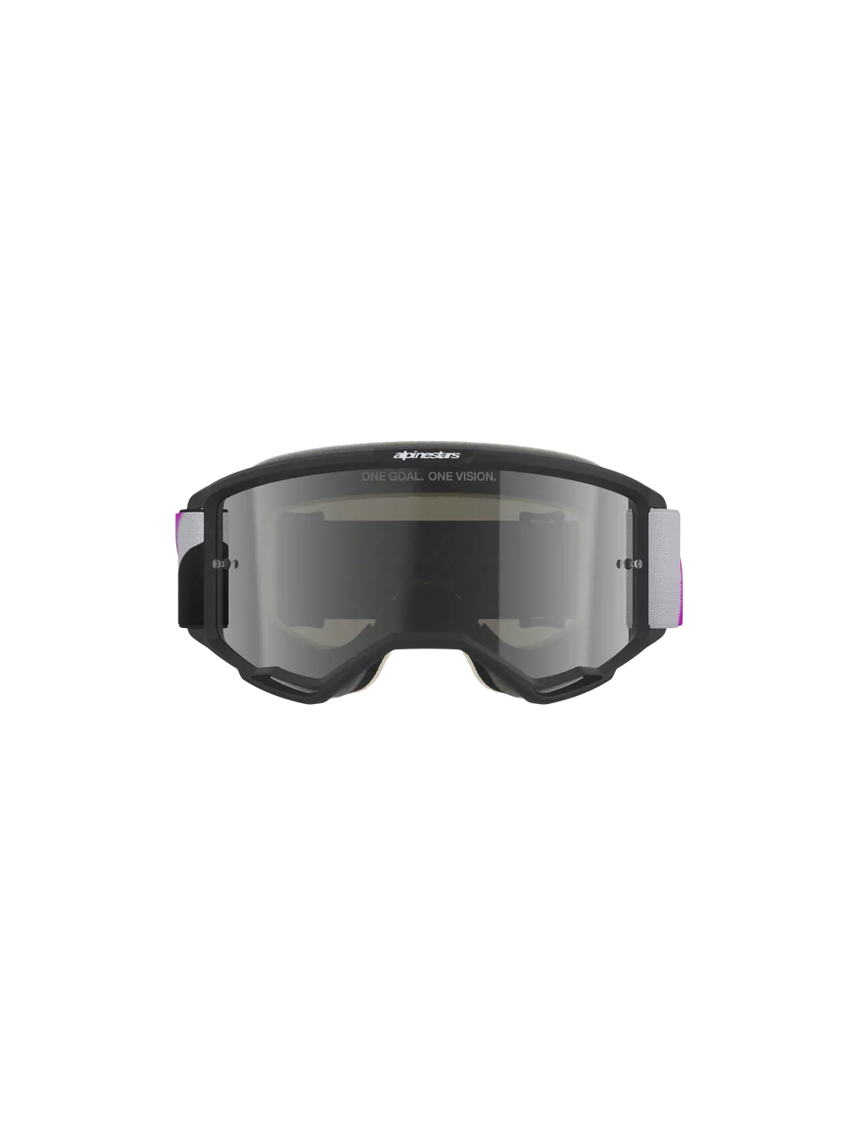 2026 Alpinestars Goggles Vision 5 Corp - Light Gray Purple Mirror Slvr - Image 4