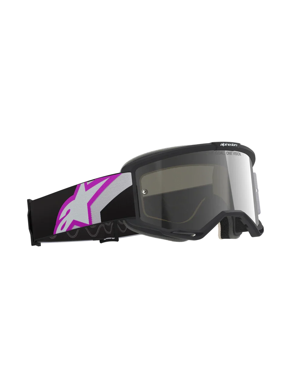 2026 Alpinestars Goggles Vision 5 Corp - Light Gray Purple Mirror Slvr - Image 5