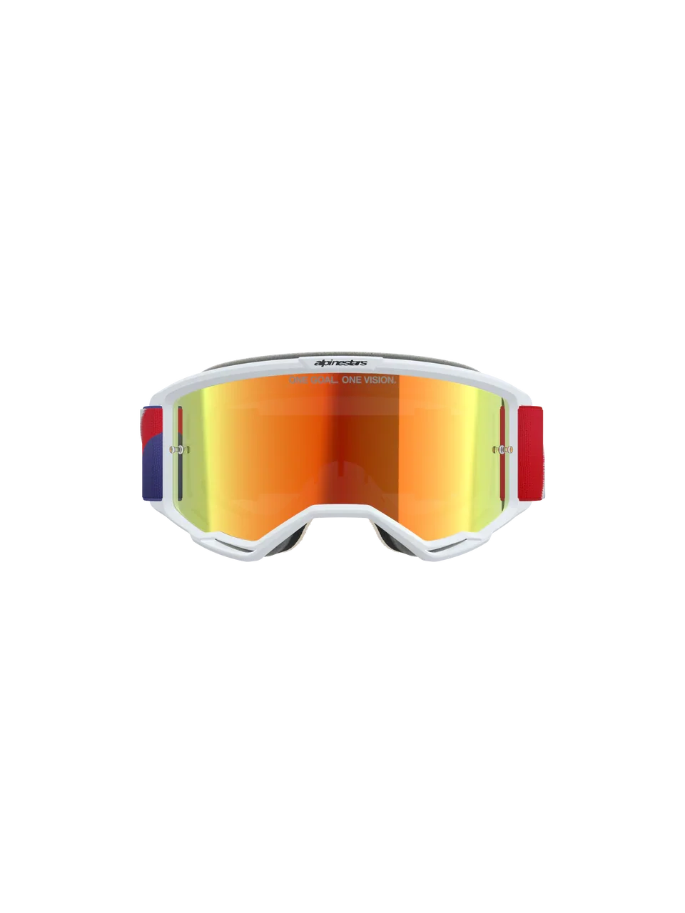 2026 Alpinestars Goggles Vision 5 Corp - Red Purple Mirror Red - Image 4