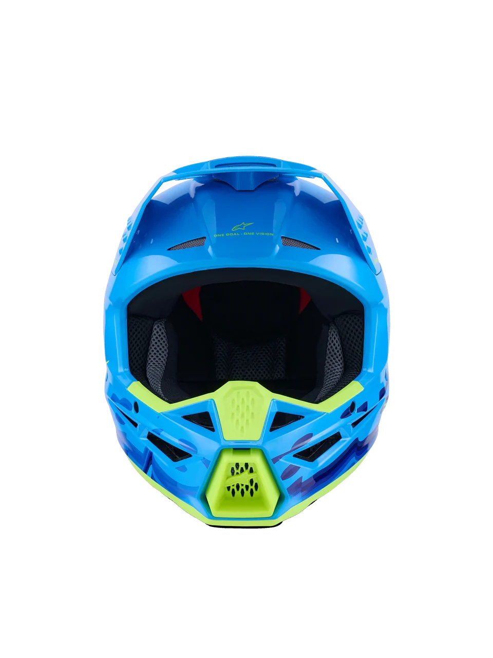 Alpinestars Helmet SM3 Force Helmet Cyan Gloss - Image 5