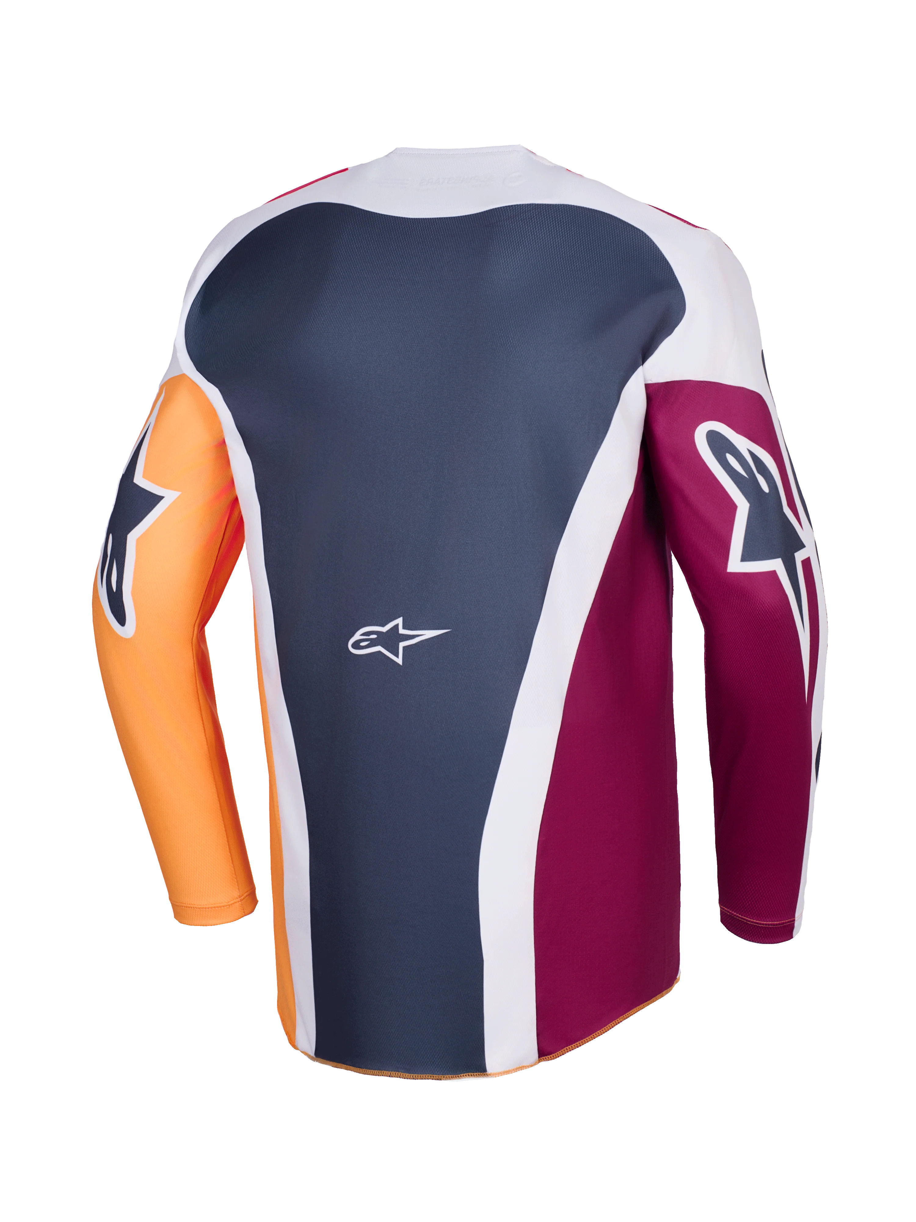 2026 Alpinestars Racer Portl Motocross Jersey - Red Light Gray Dark Gray - Image 2