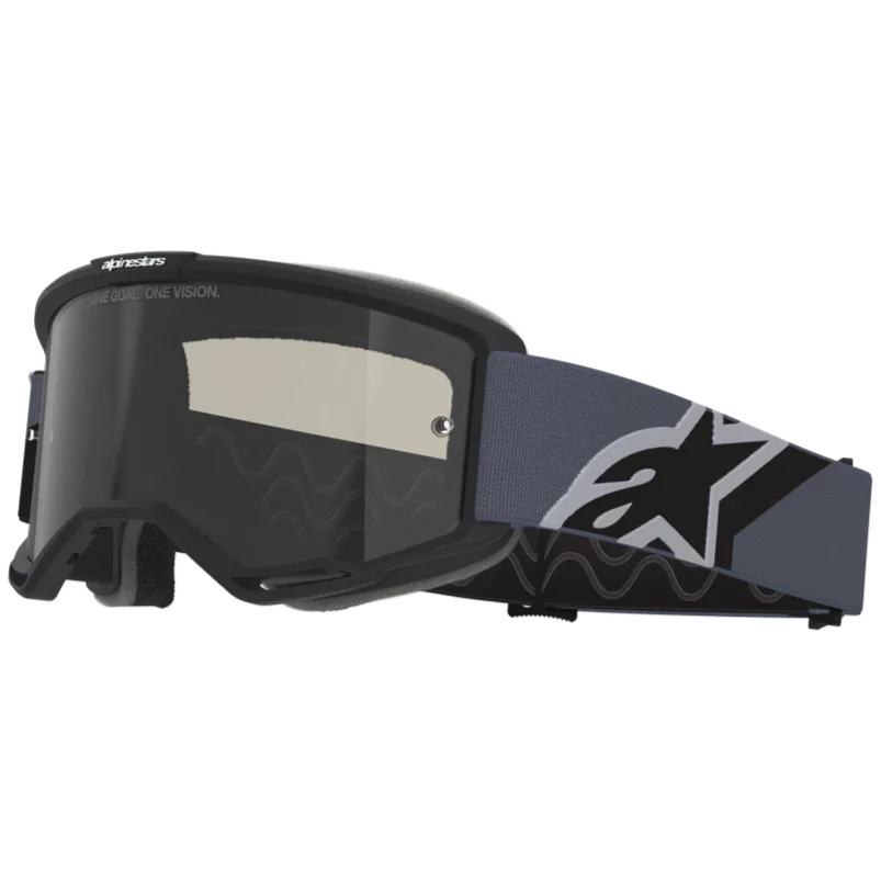 2026 Alpinestars Sand Goggles Vision  - Black Gray Dark Smoke - Image 2