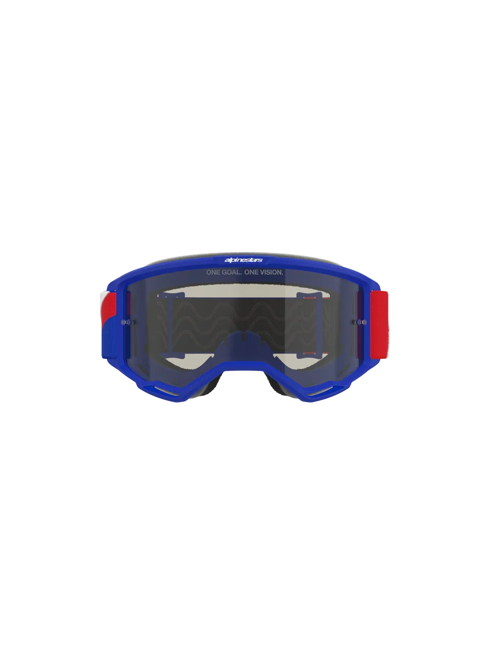 2026 Alpinestars Sand Goggles Vision - Blue Red White Dark Smoke - Image 4