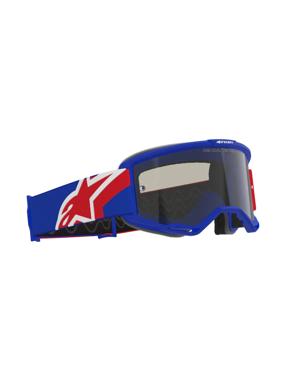 2026 Alpinestars Sand Goggles Vision - Blue Red White Dark Smoke - Image 5