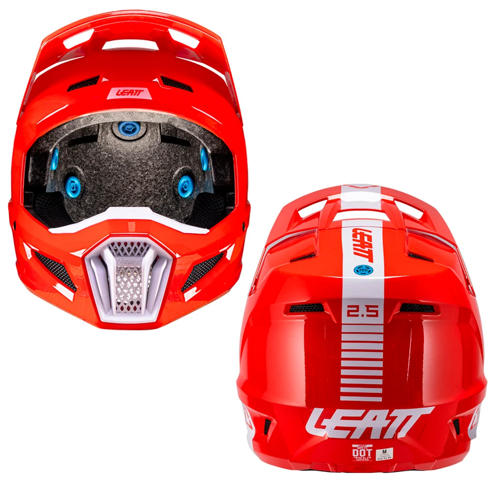 2026 Leatt 2.5 V26 Helmet Red - Image 4