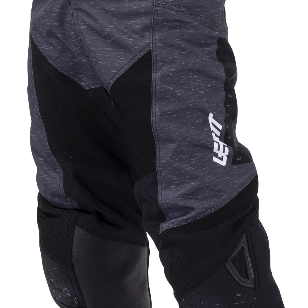 2026 Leatt 3.5 Youth Pant and Jersey Kit Combo Stealth Black - Image 4