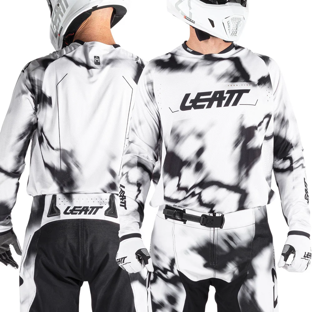 2026 Leatt 4.5 Moto Lite Jersey White - Image 2