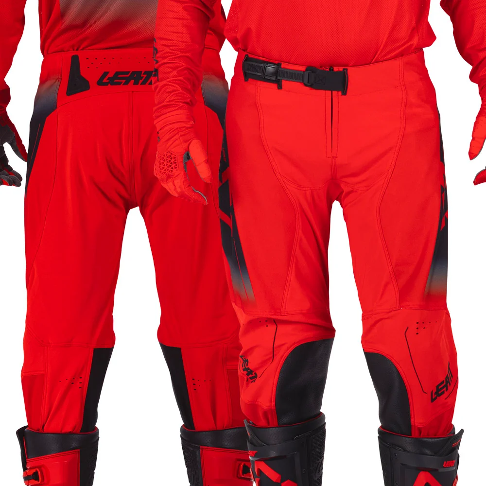 2026 Leatt 4.5 Moto Pant Red - Image 2