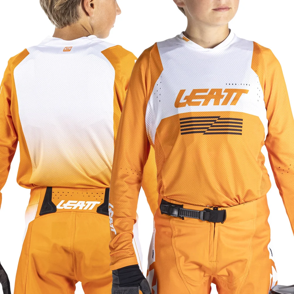 2026 Leatt 4.5 Moto Youth Jersey Orange - Image 2
