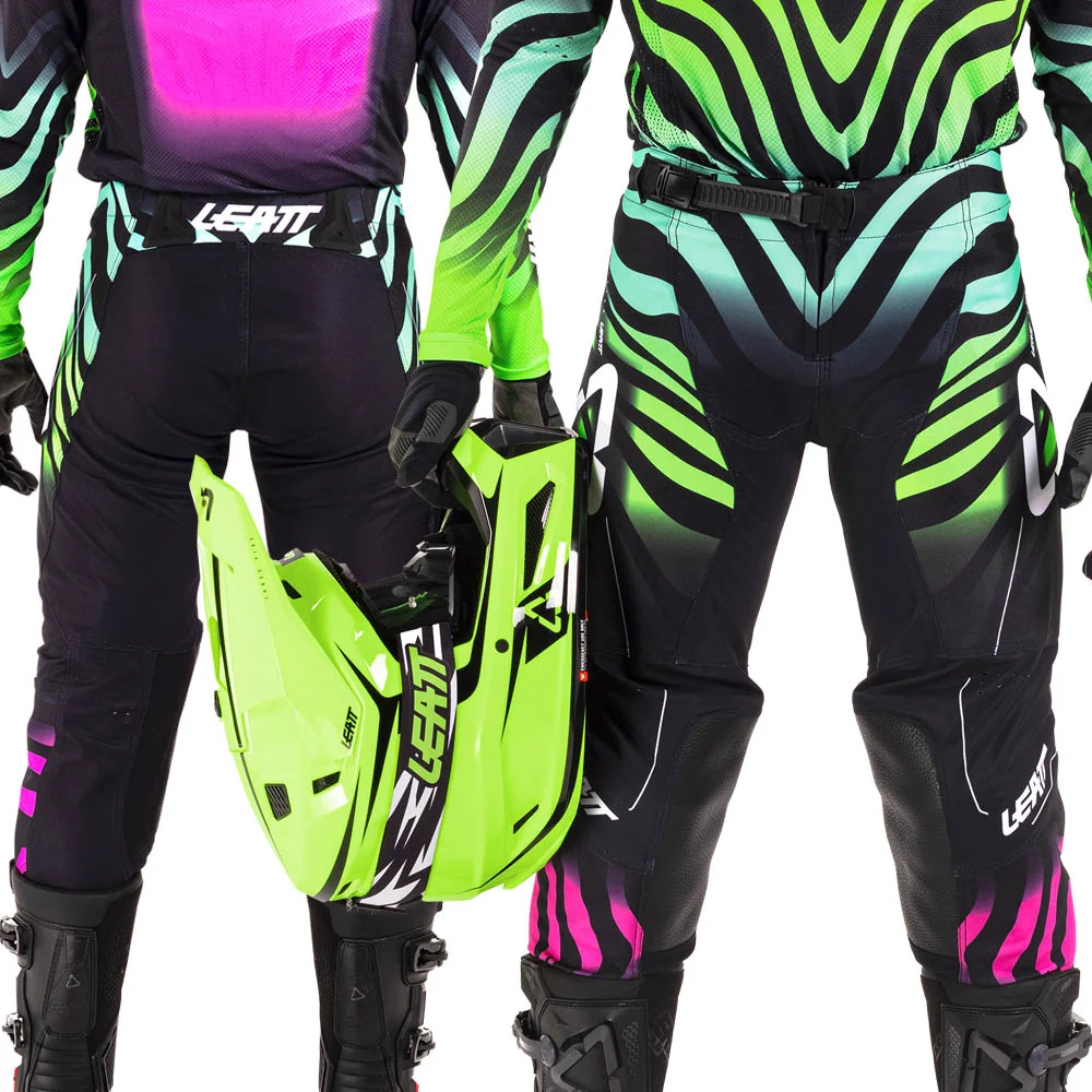 2026 Leatt 4.5 Moto Youth Pant Tiger Pink - Image 2