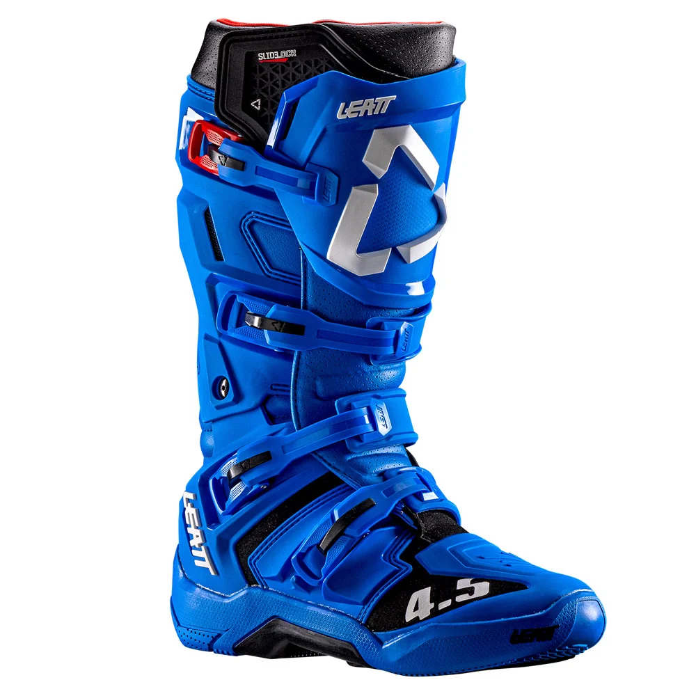 2026 Leatt 4.5 Motocross Boot Blue - Image 3