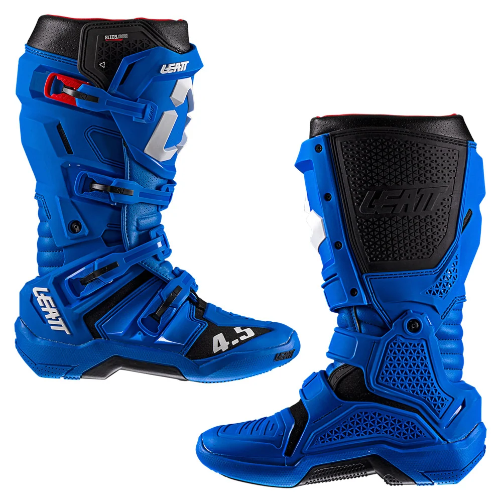 2026 Leatt 4.5 Motocross Boot Blue - Image 4