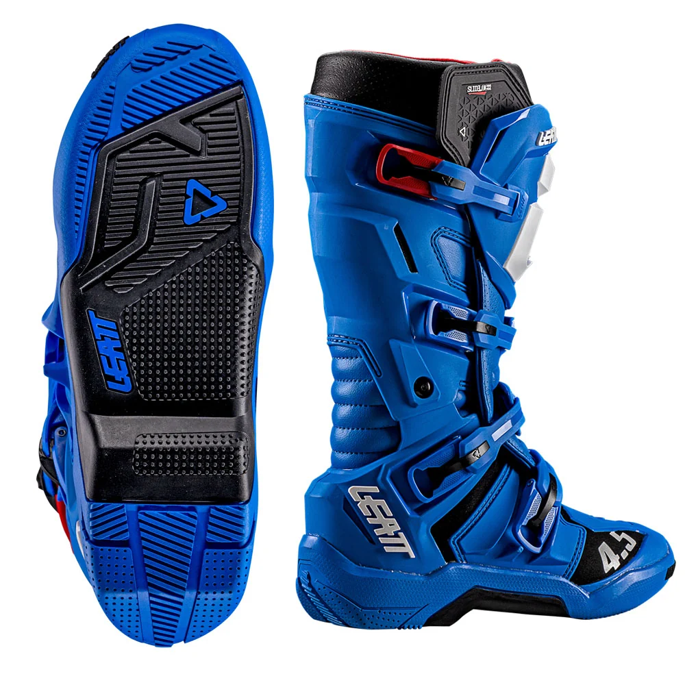 2026 Leatt 4.5 Motocross Boot Blue - Image 5