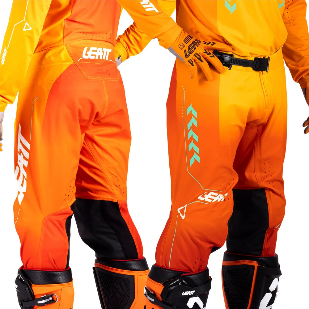 2026 Leatt 5.5 Moto Pant Orange - Image 2