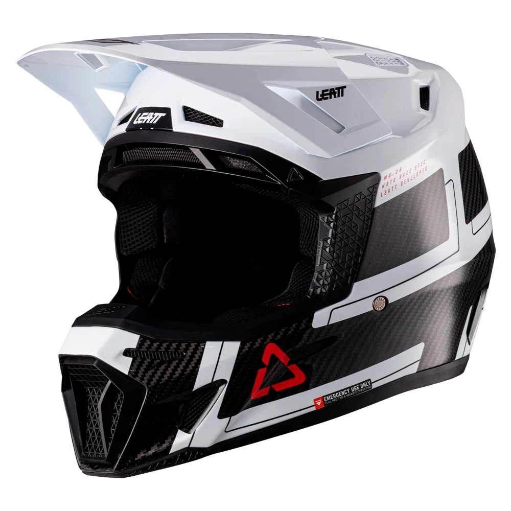 2026 Leatt 9.5 V26 Helmet Carbon White - Image 4