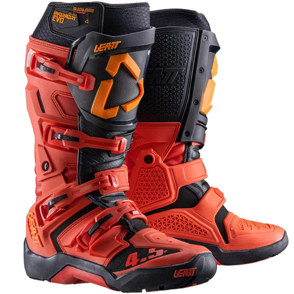 2026 Leatt 4.5 Hydradri Enduro Boots Burn Red