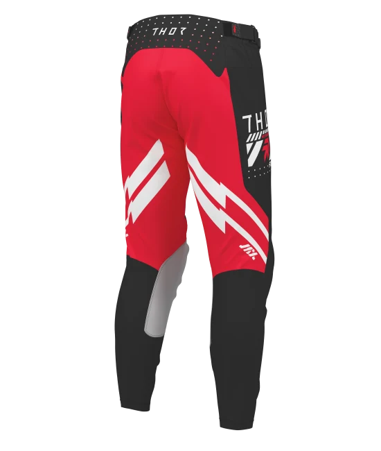2026 Thor Launchmode Futura Youth Pant Black Red - Image 2