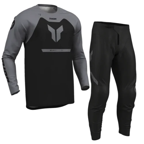 2026 Thor Ridemode Menace Youth Kit Combo - Black