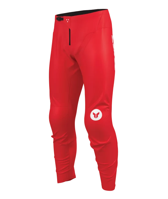 2026 Thor Ridemode Menace Youth Pant Red - Image 4