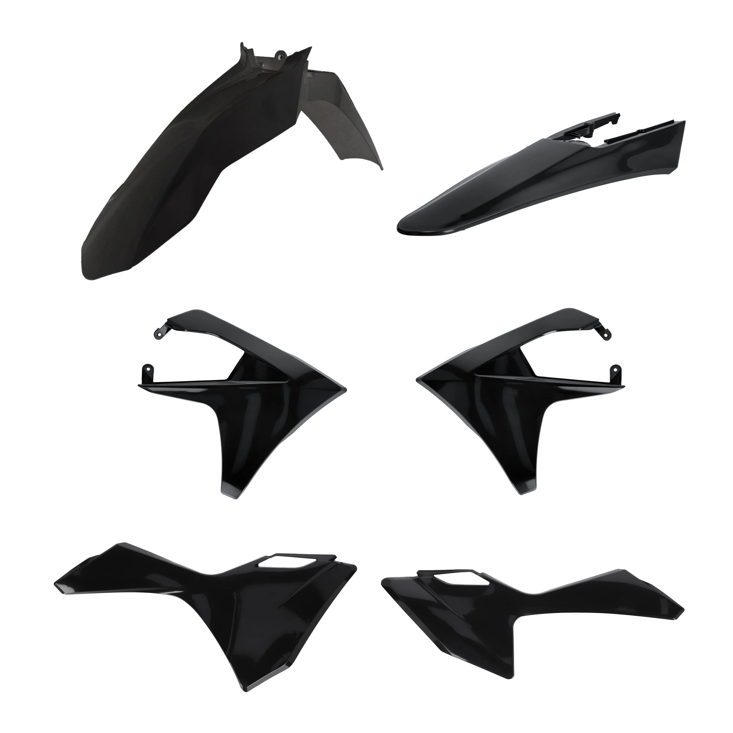 Acerbis Gas Gas Plastic Kit EC ECF - Black - Image 4