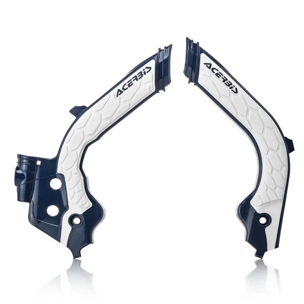 Acerbis Husqvarna  X-Grip Frame Guards - Blue White