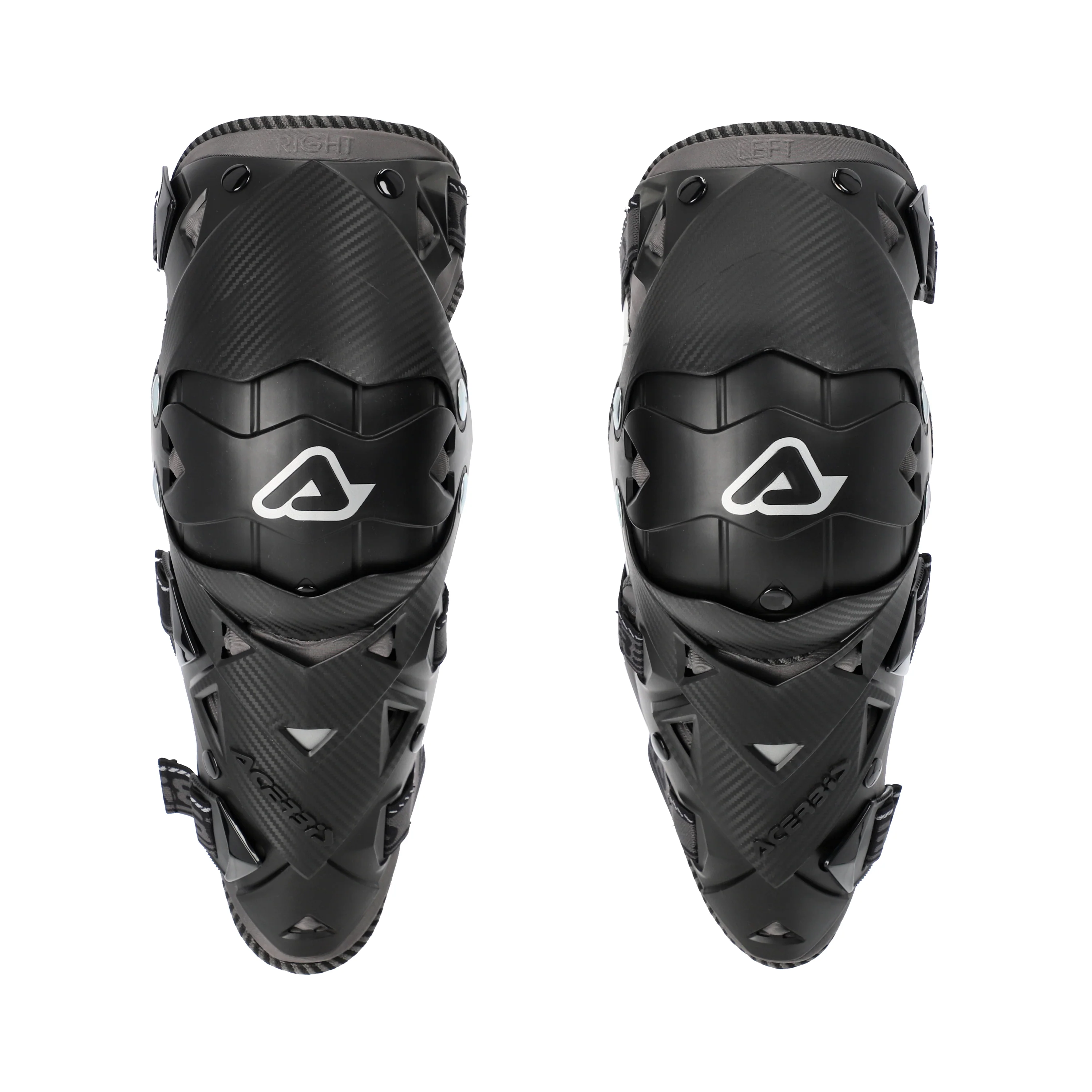 Acerbis Impact Evo 3.0 Knee Guards - Black - Image 2