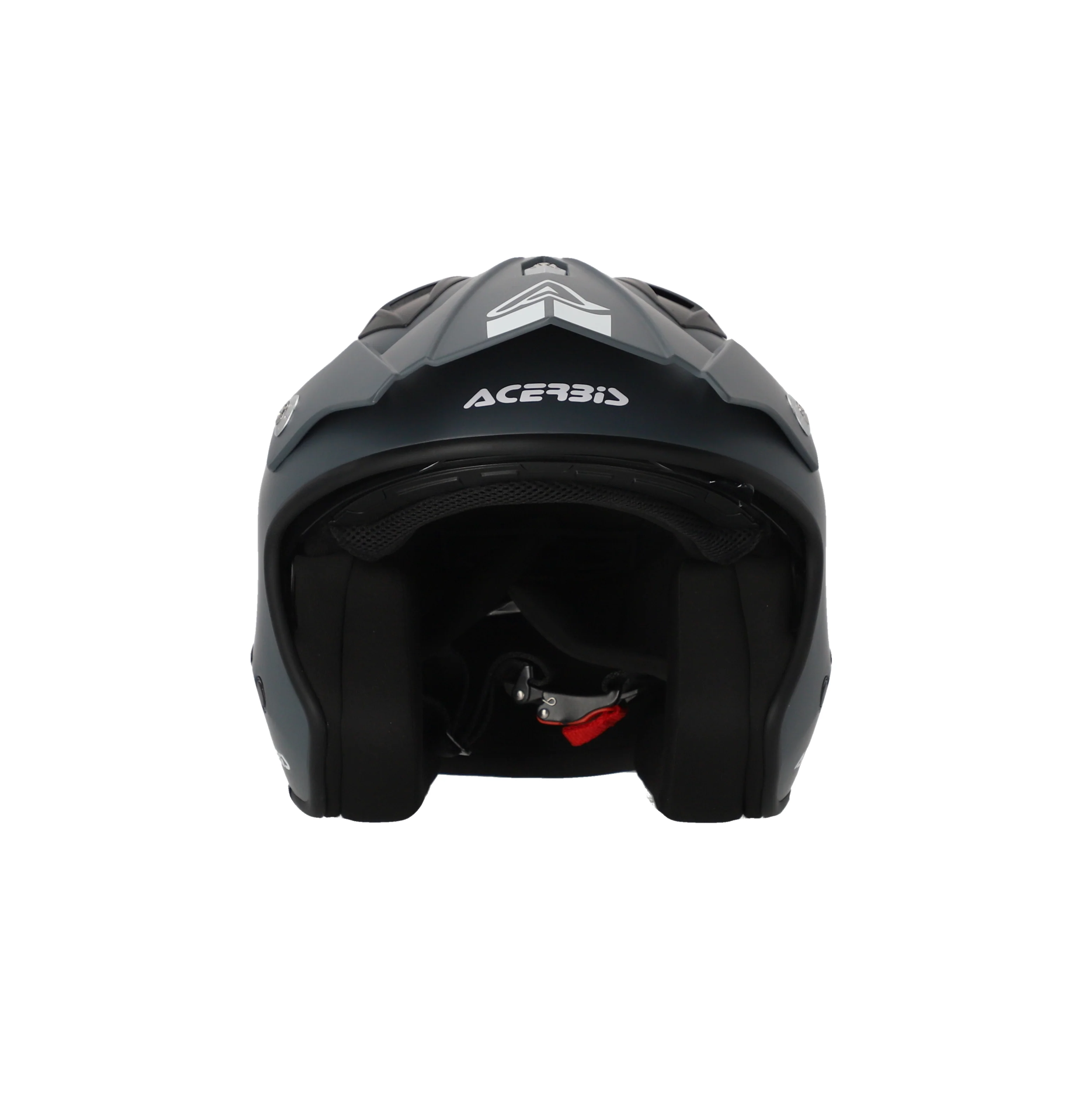 Acerbis Jet Aria Trials Helmet Grey - Image 3