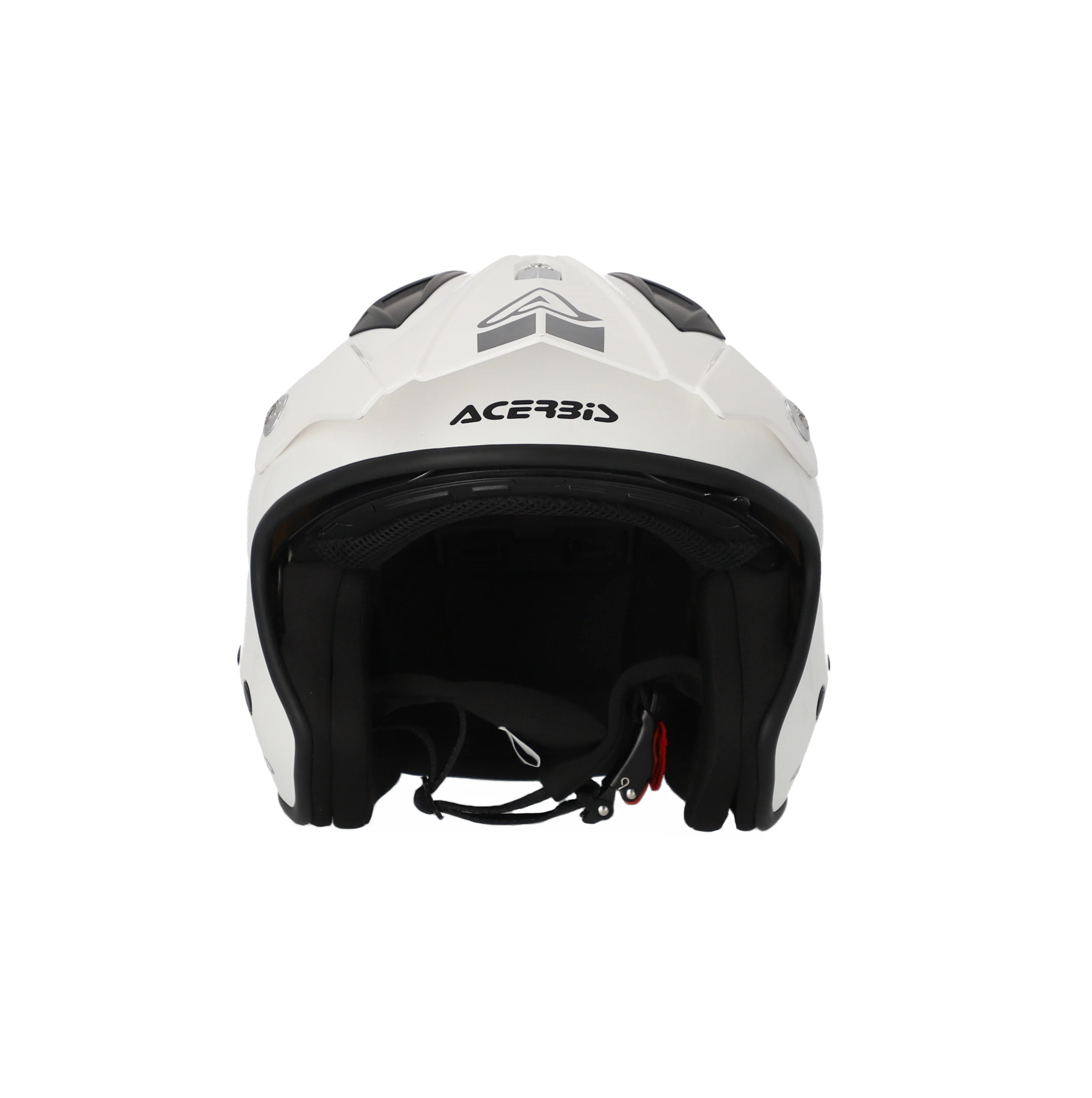 Acerbis Jet Aria Trials Helmet White - Image 3