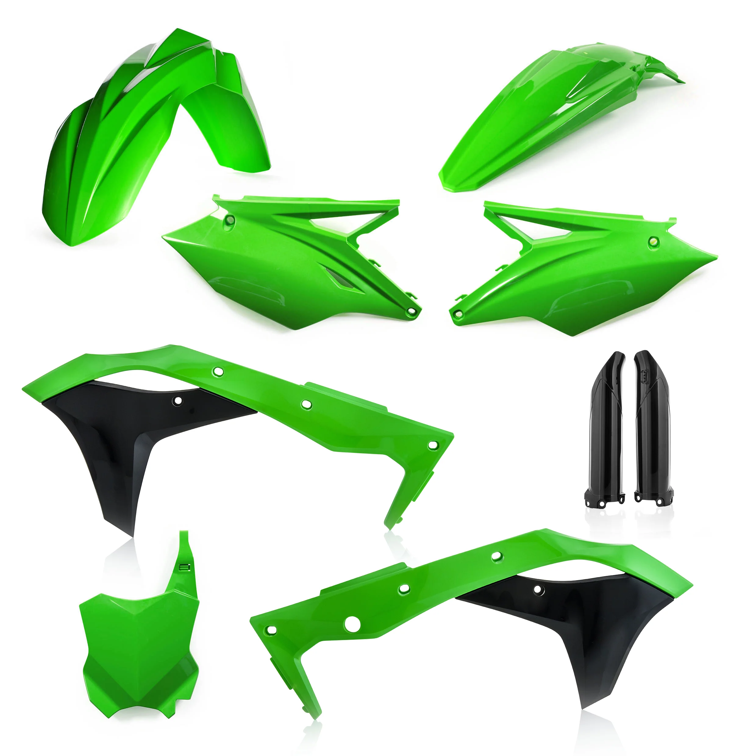 Acerbis Kawasaki Plastic Kit KX KXF - OEM - Image 14