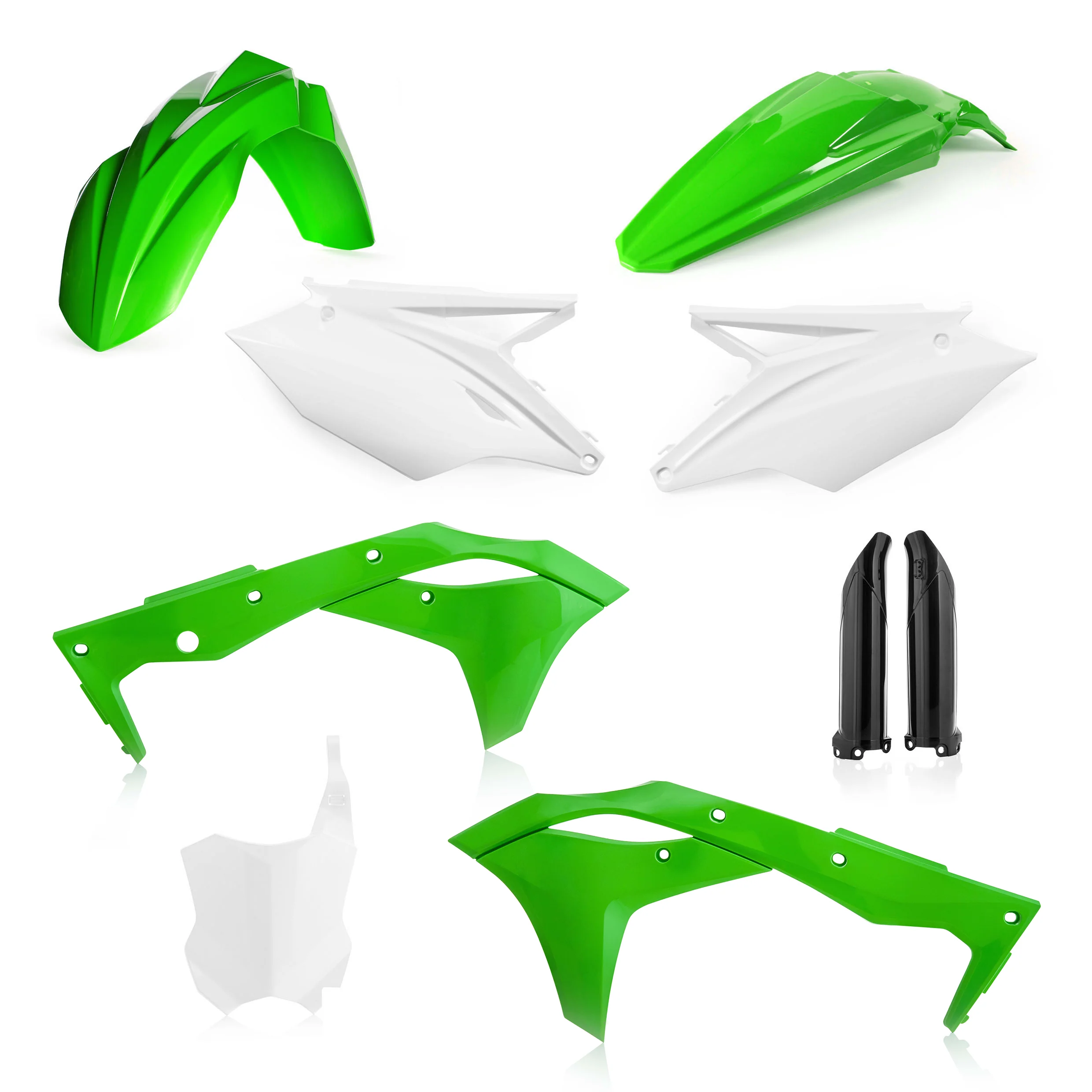 Acerbis Kawasaki Plastic Kit KX KXF - OEM - Image 15