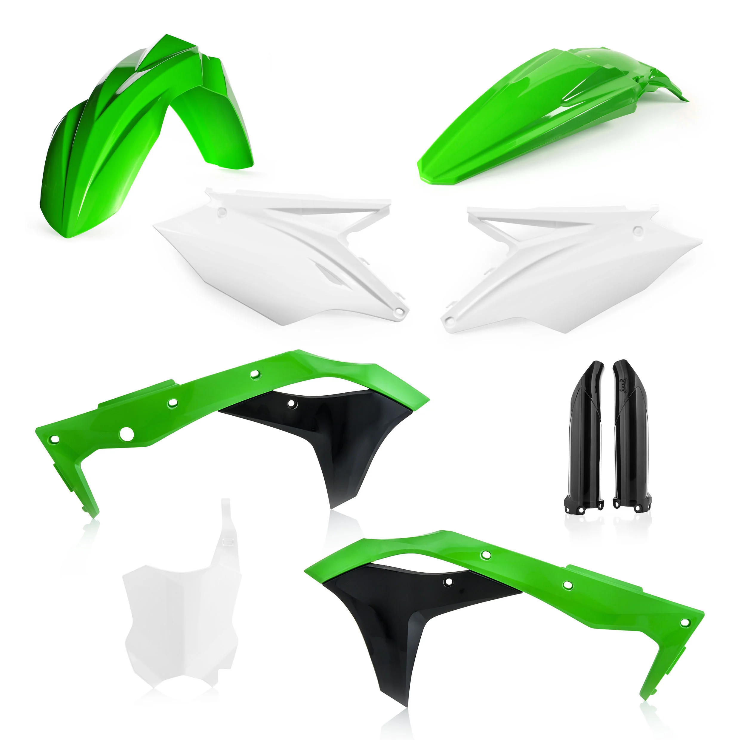 Acerbis Kawasaki Plastic Kit KX KXF - OEM - Image 16