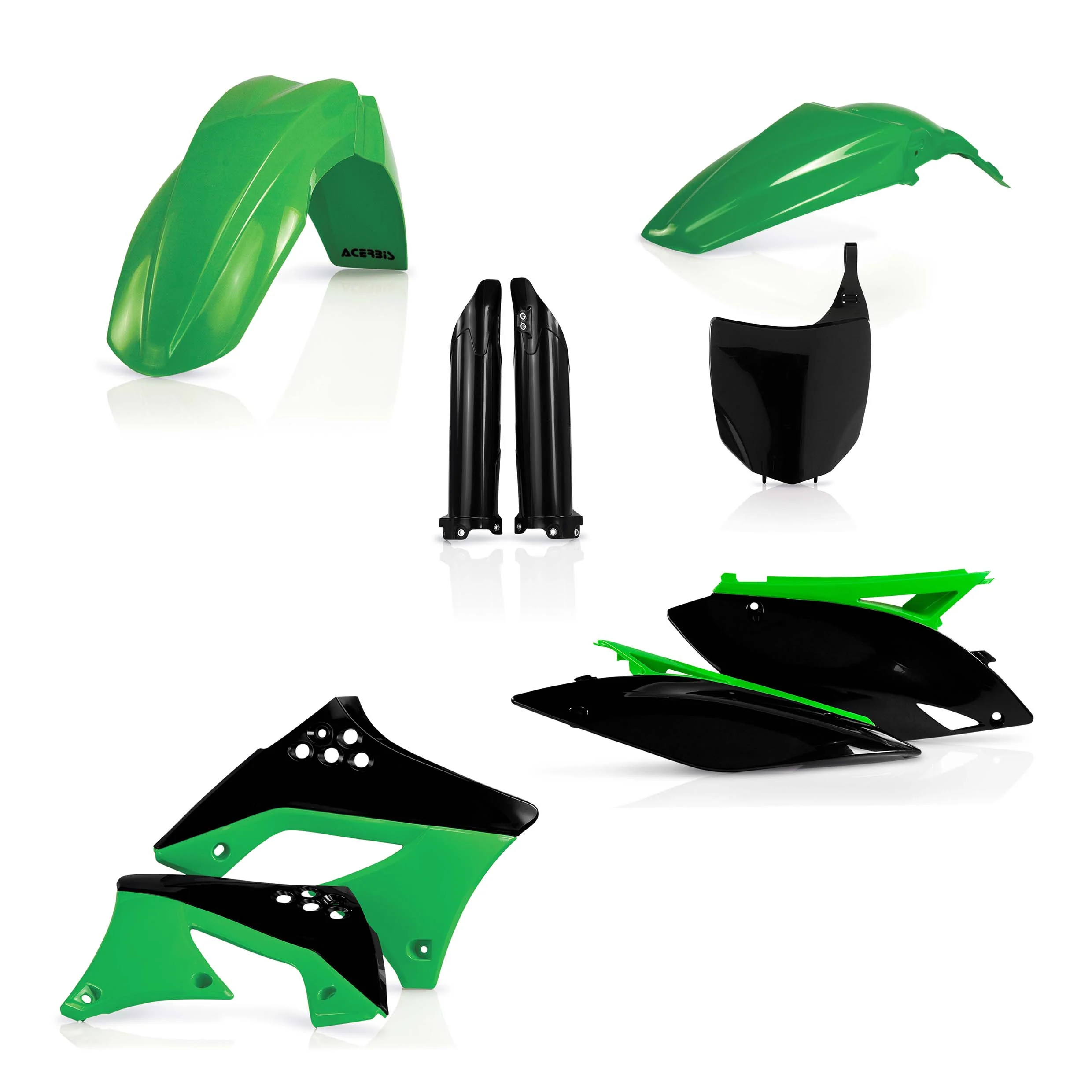 Acerbis Kawasaki Plastic Kit KX KXF - OEM - Image 19
