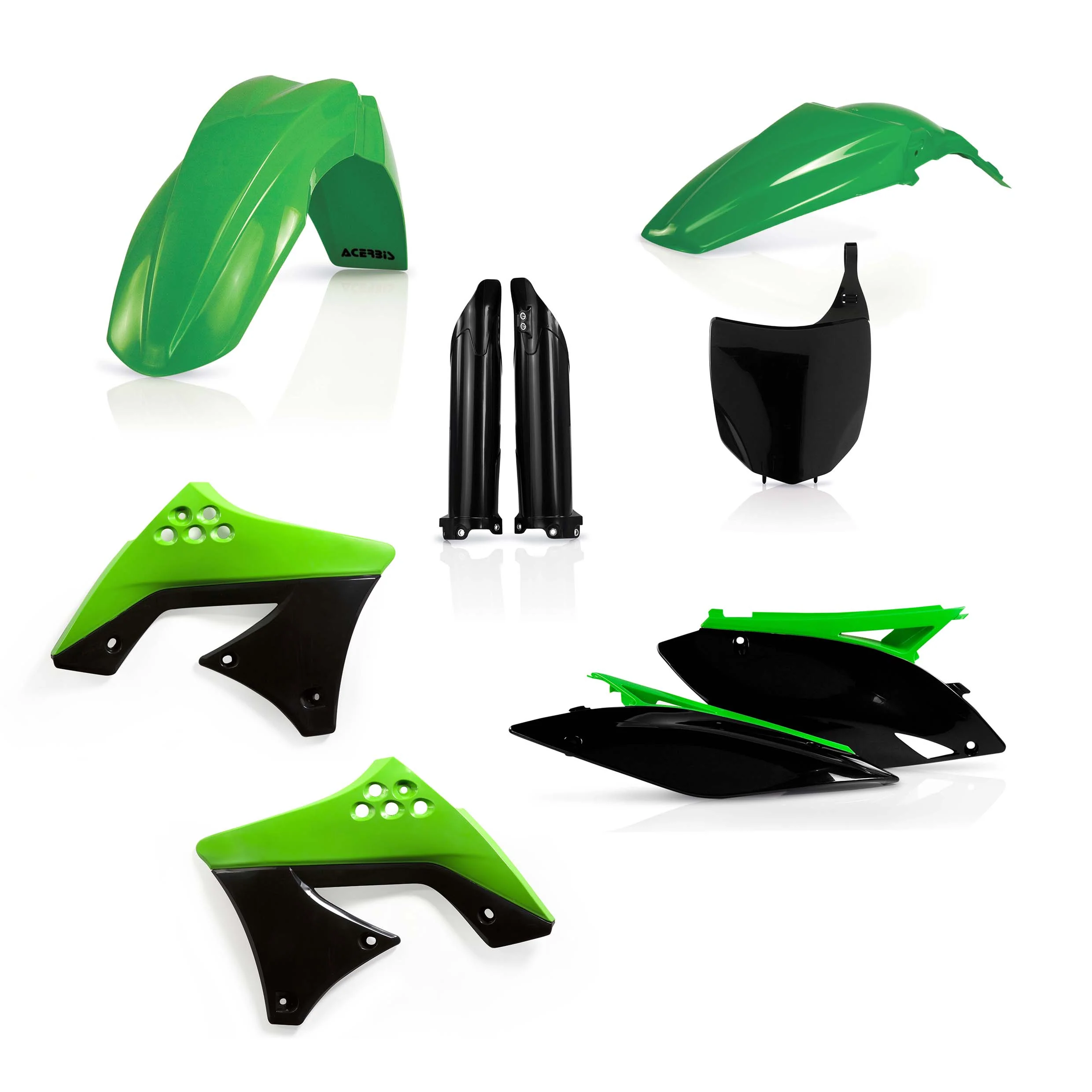 Acerbis Kawasaki Plastic Kit KX KXF - OEM - Image 20