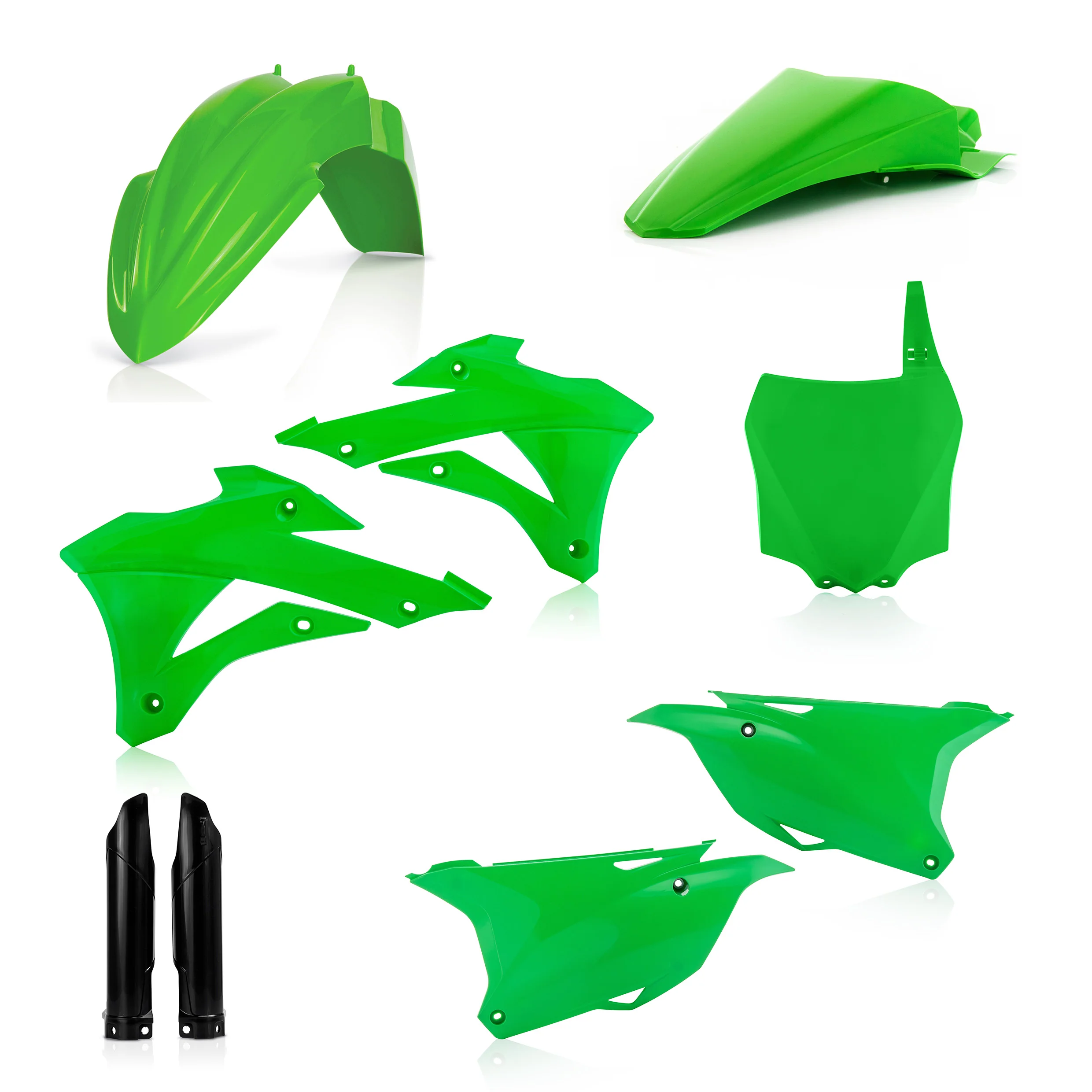 Acerbis Kawasaki Plastic Kit KX KXF - OEM - Image 4