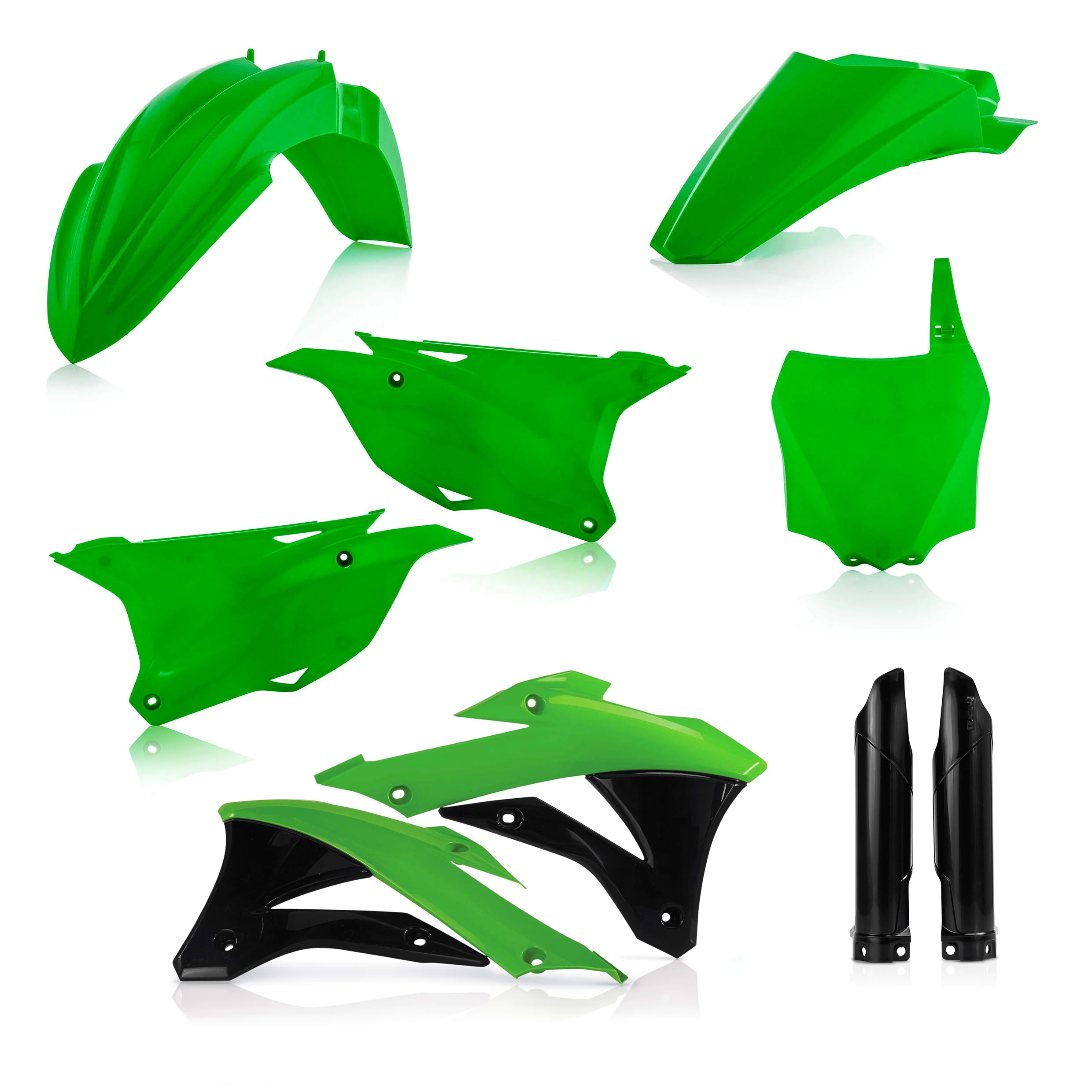 Acerbis Kawasaki Plastic Kit KX KXF - OEM - Image 5