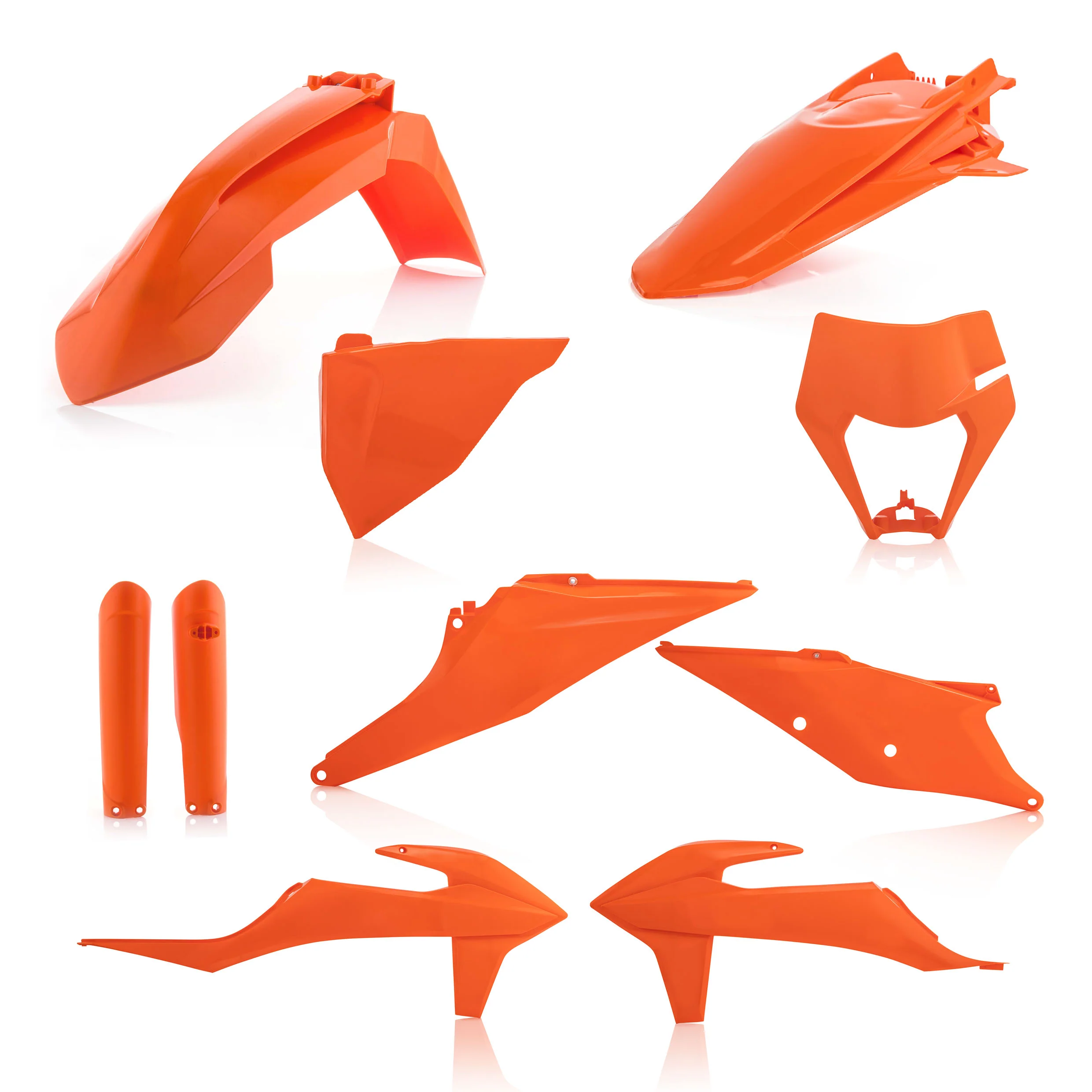 Acerbis KTM Plastic Kit EXC EXCF - Orange - Image 3