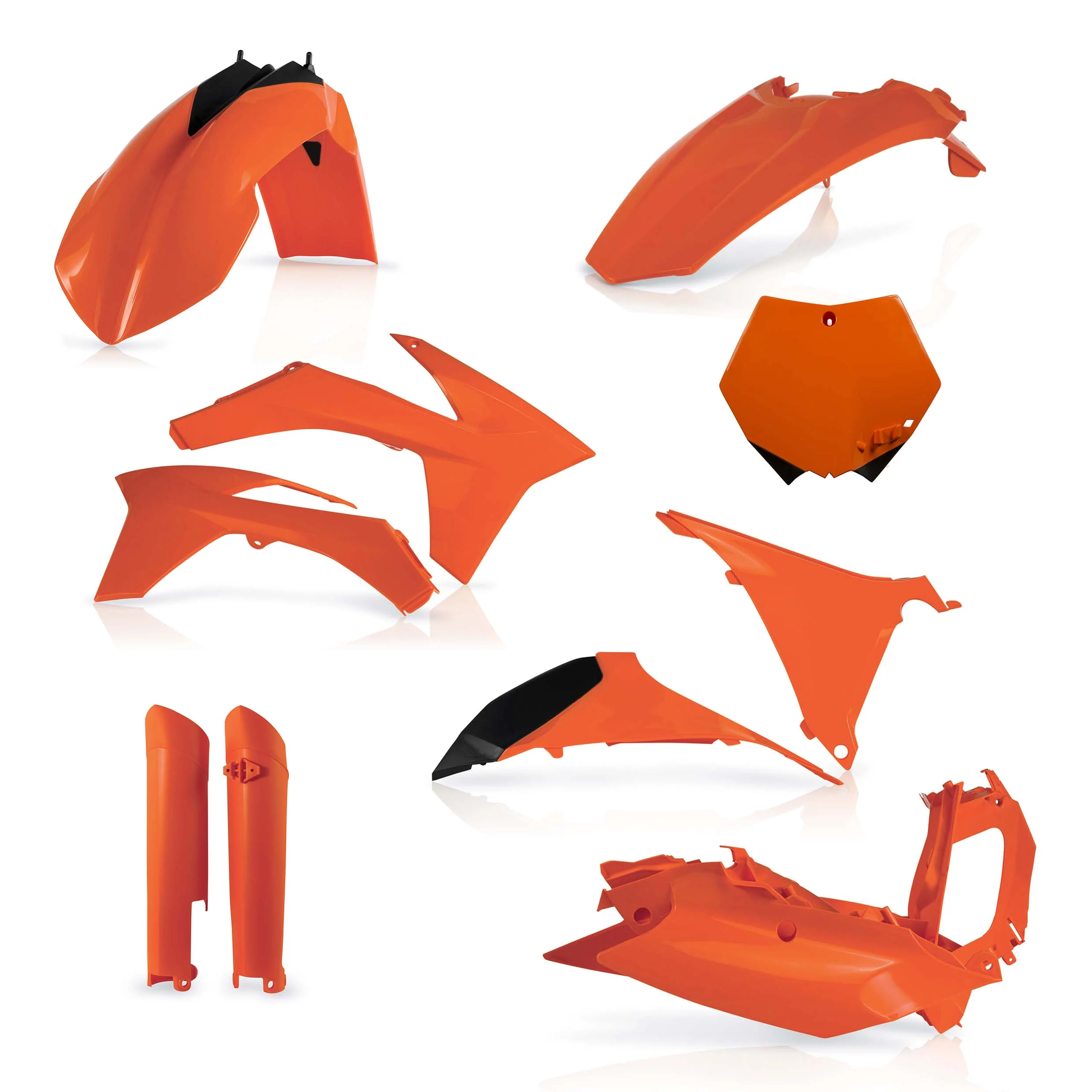 Acerbis KTM Plastic Kit SX SXF - Orange - Image 3