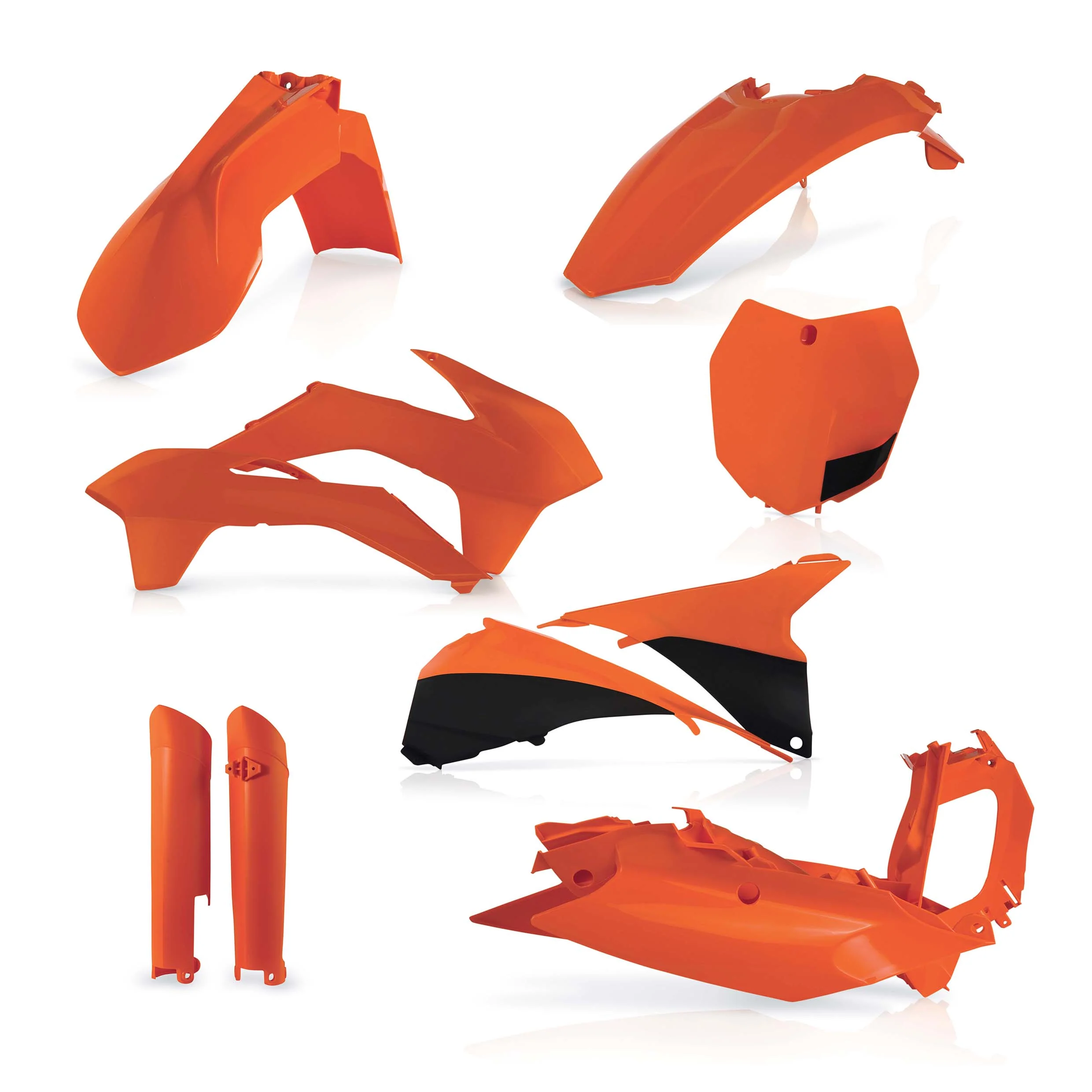 Acerbis KTM Plastic Kit SX SXF - Orange - Image 6