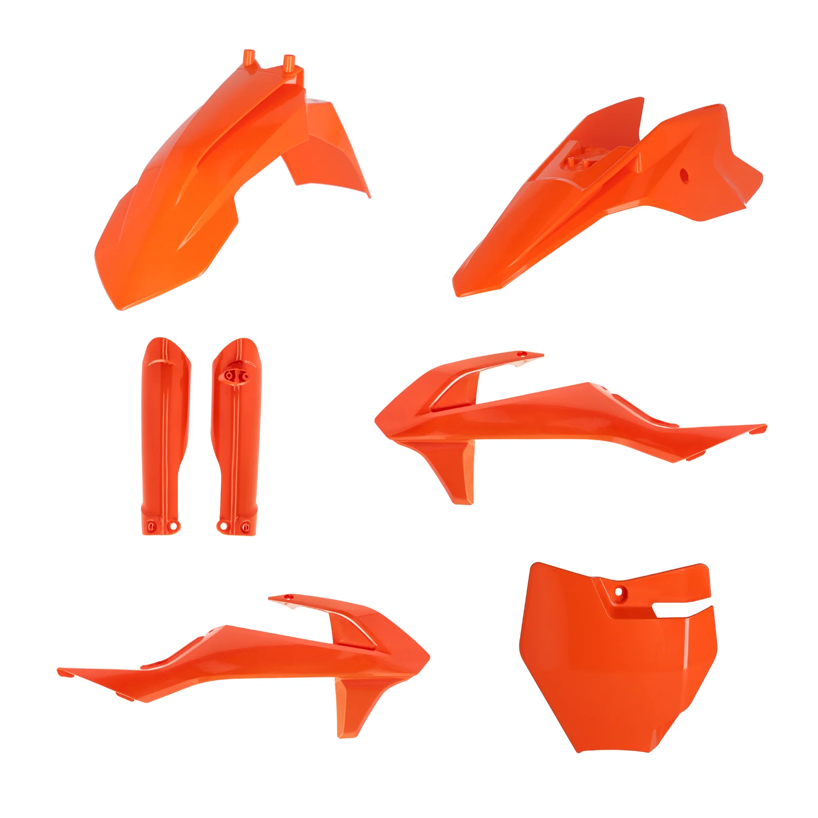 Acerbis KTM Plastic Kit SX SXF - Orange - Image 9