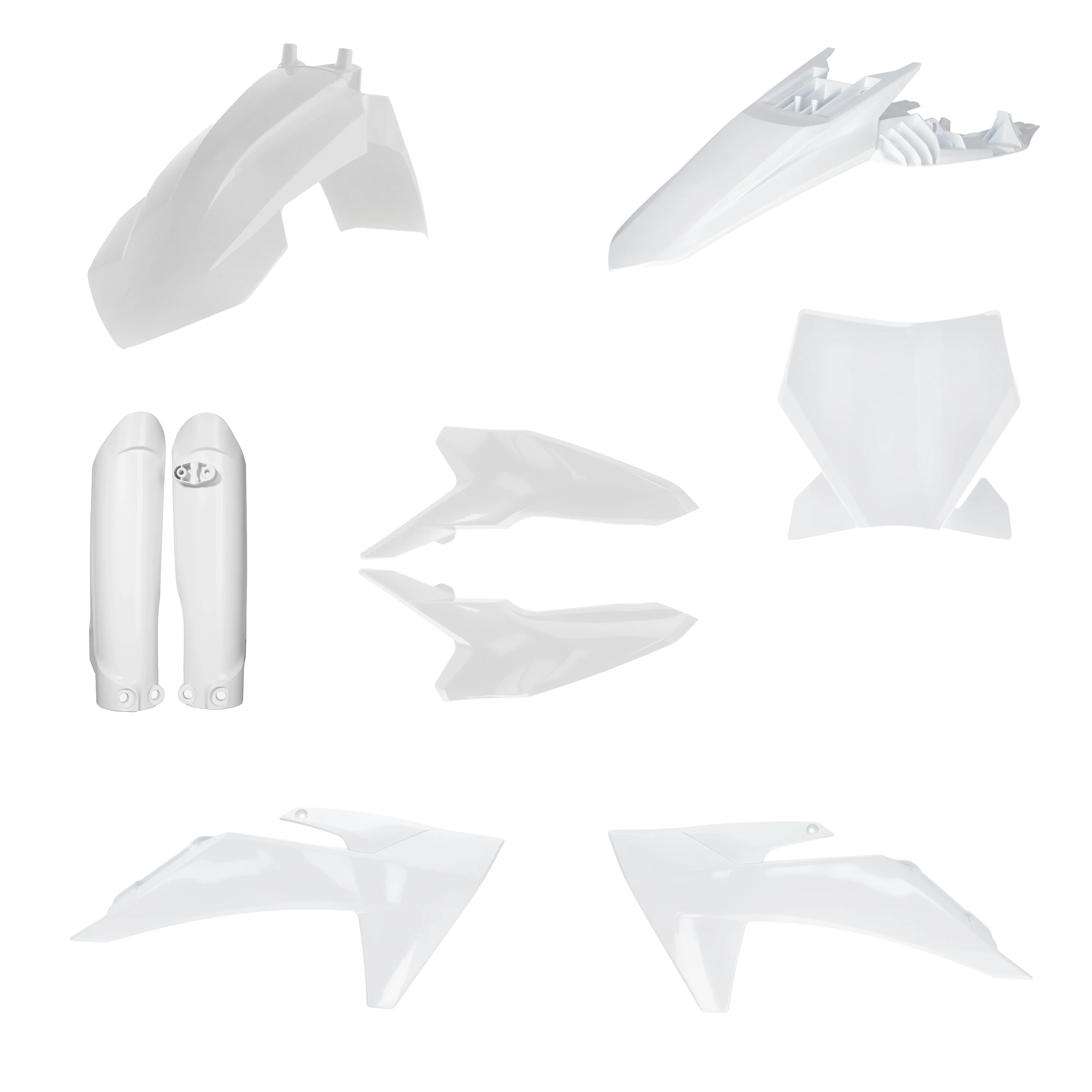 Acerbis KTM Plastic Kit SX SXF - White - Image 11