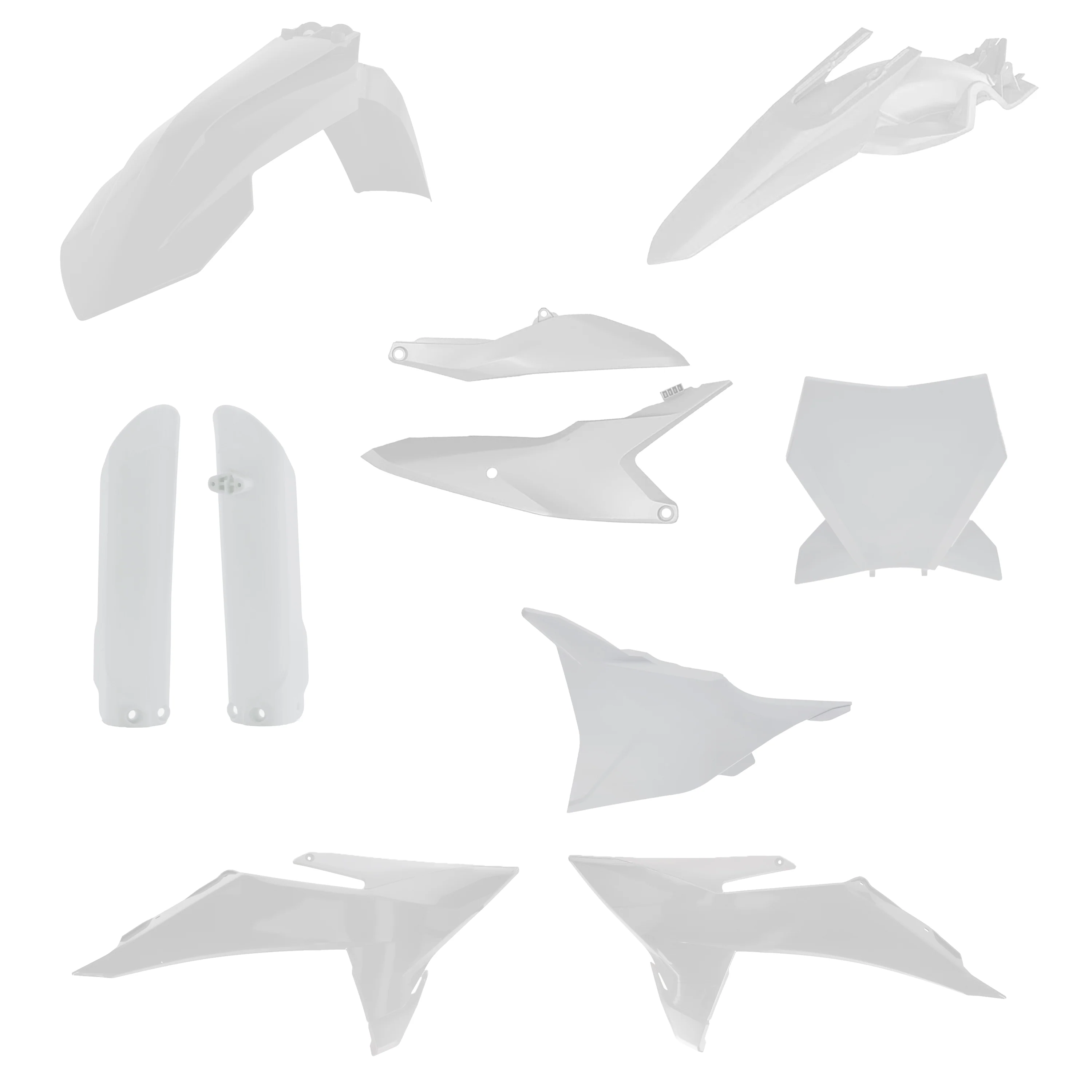 Acerbis KTM Plastic Kit SX SXF - White - Image 12