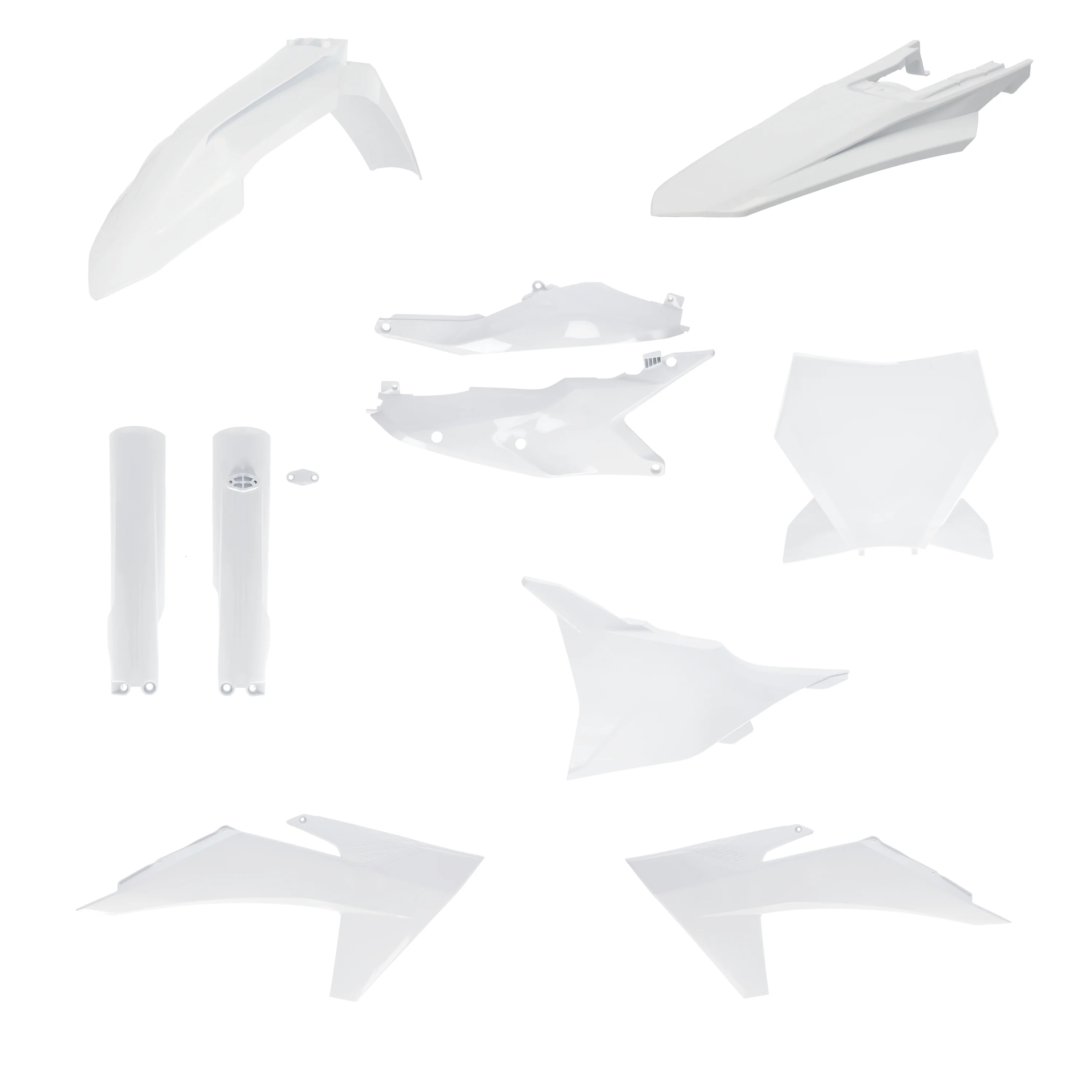 Acerbis KTM Plastic Kit SX SXF - White - Image 13
