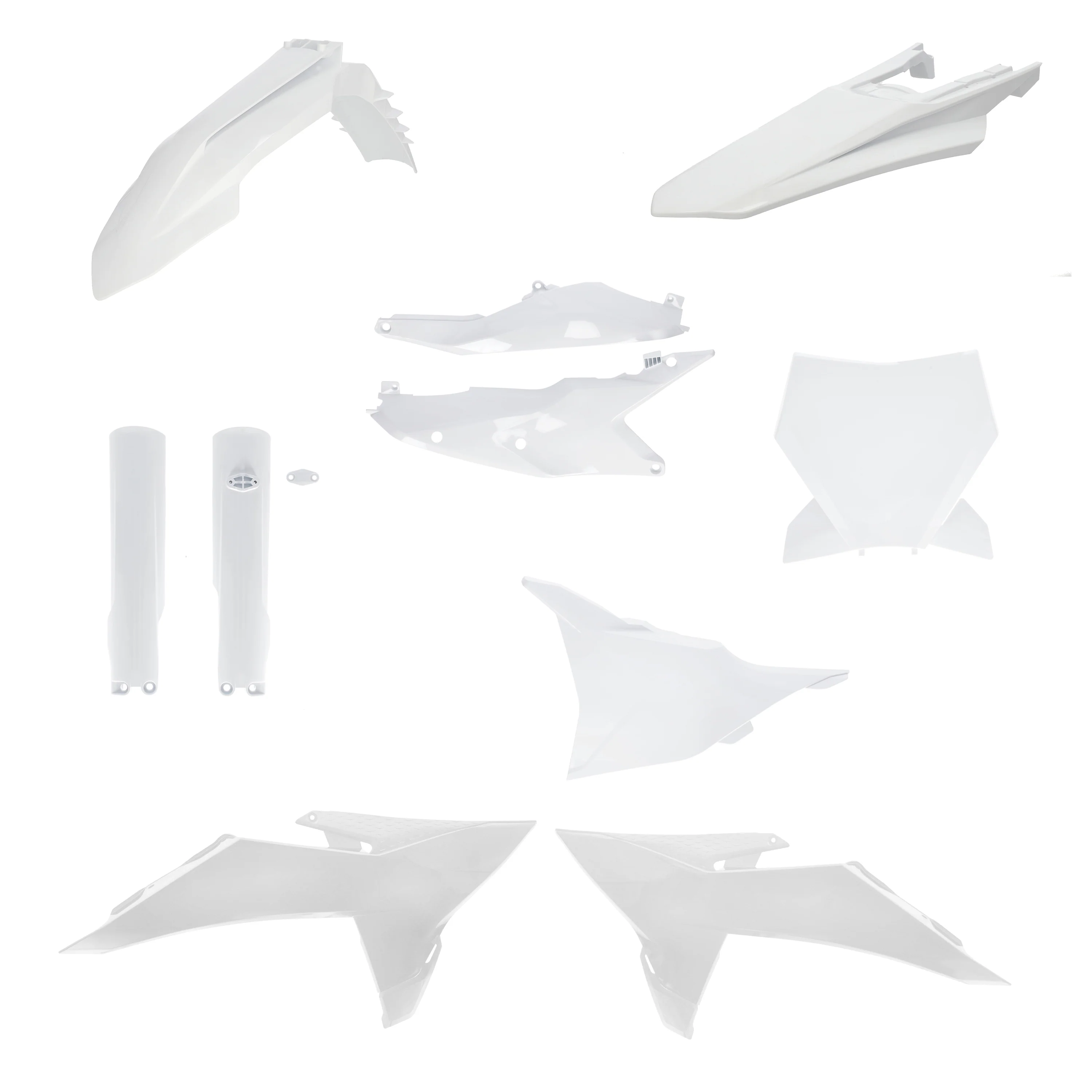 Acerbis KTM Plastic Kit SX SXF - White - Image 14